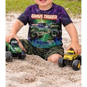 Monster Jam shirt (3T) grave digger